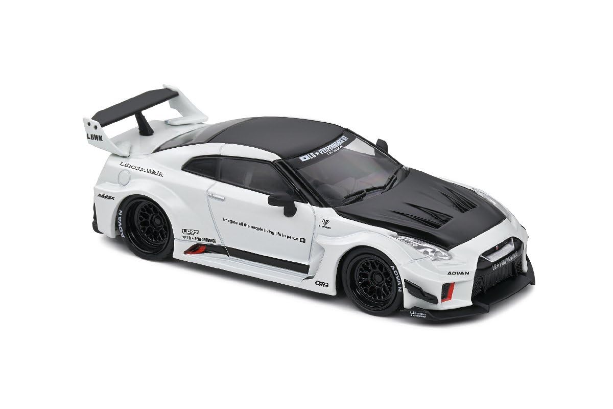 Amazon | ソリド 1/43 リバティーウォーク LBシルエット 日産 GT-R R35